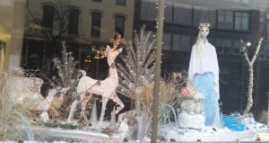 Snow Queen display at HyperText bookstore