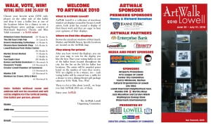 2010 Lowell Artwalk Brochure